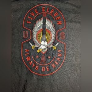 5.11 Tactical Black Tee Size XL